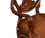 Jonathan Charles Dining Dining Armchair Sheraton in Walnut - Antique Chestnut Leather House of Isabella UK