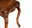 Jonathan Charles Dining Dining Armchair Sheraton in Walnut - Antique Chestnut Leather House of Isabella UK
