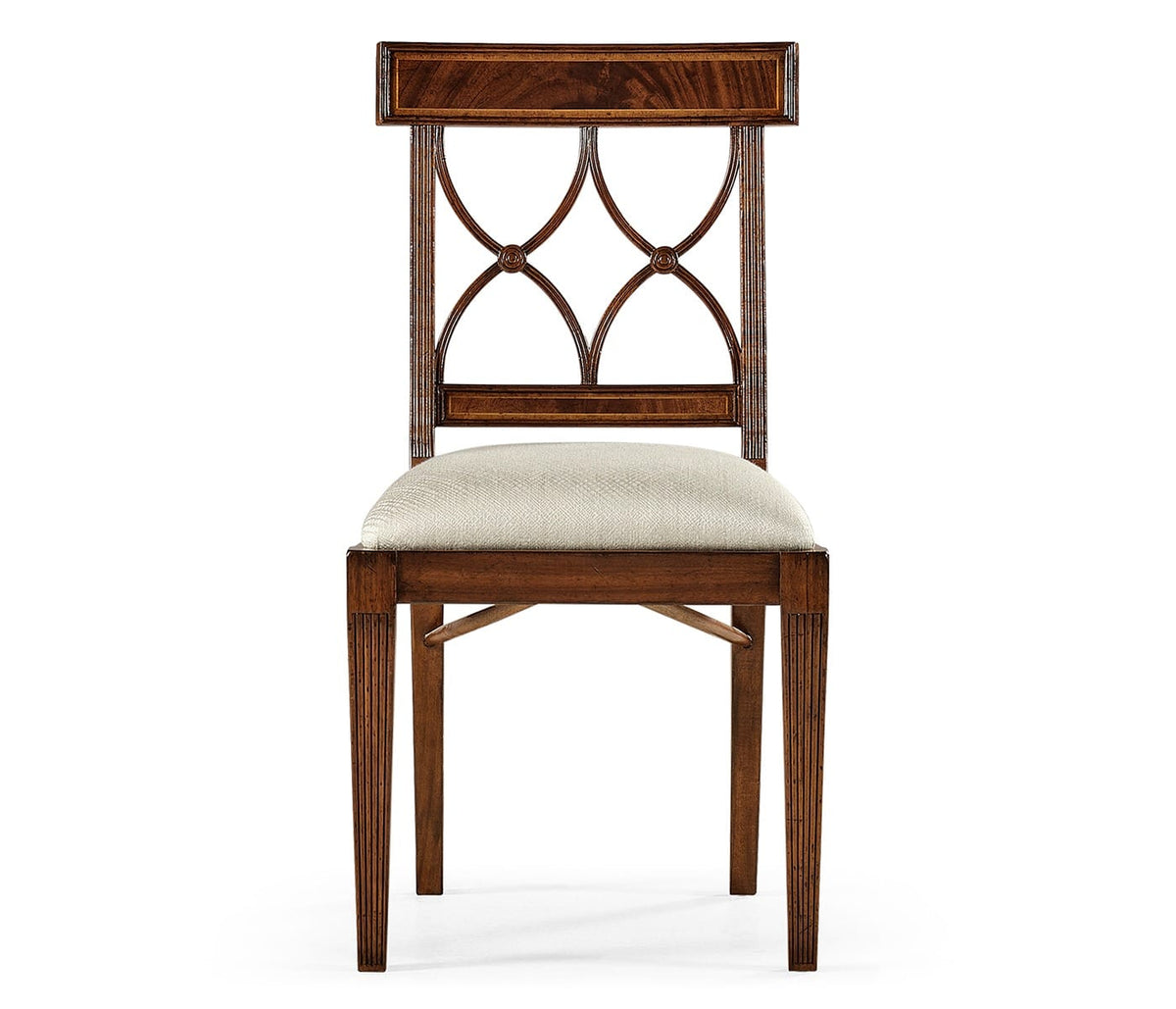 Jonathan Charles Dining Dining Chair Georgian in Antique Mahogany - Skipper House of Isabella UK