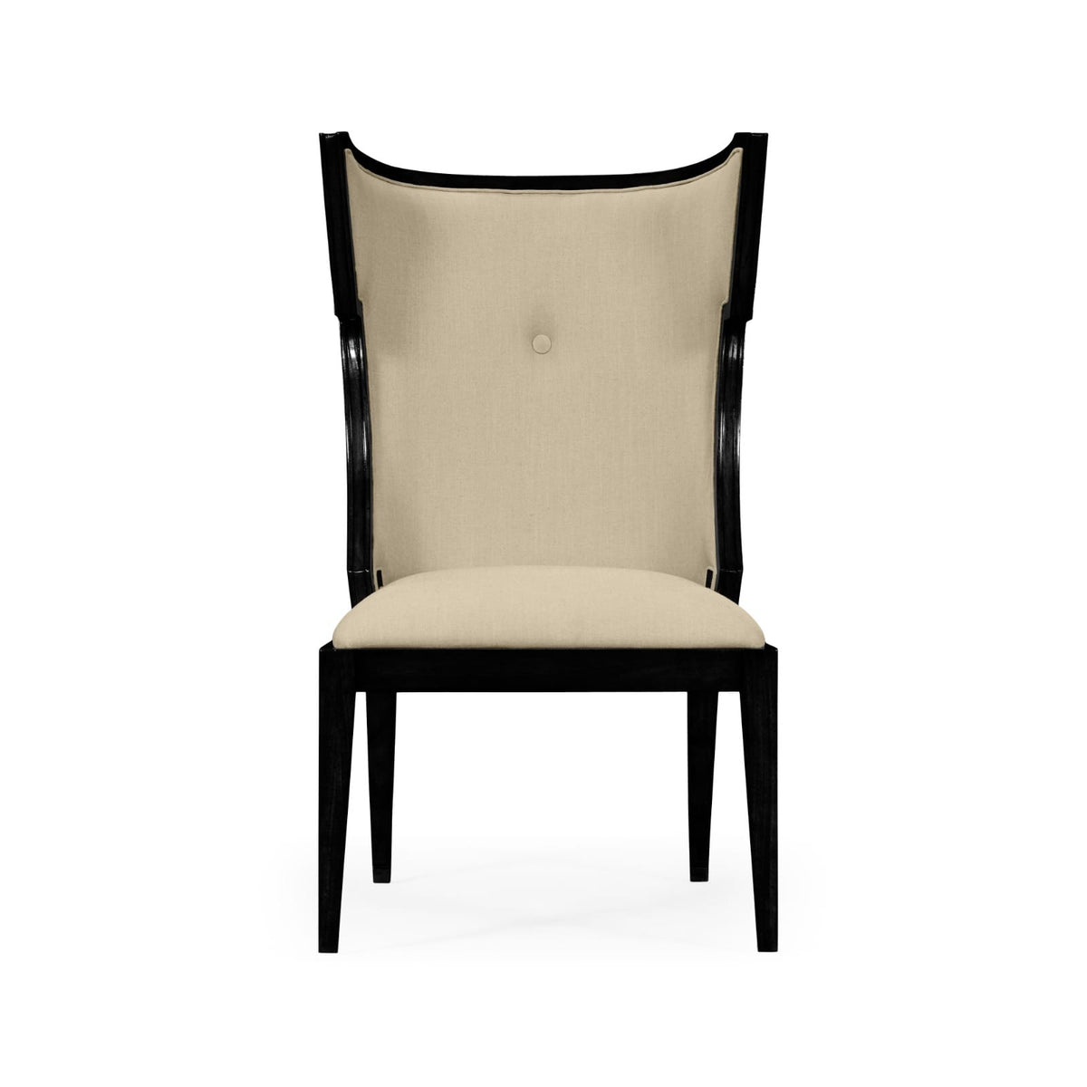 Jonathan Charles Dining Dining Chair Greek Revival Painted Black - Antwerp House of Isabella UK