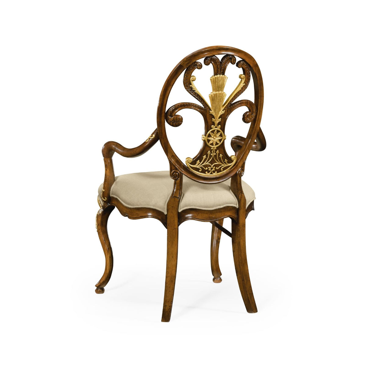 Jonathan Charles Dining Dining Chair Monarch with Oval Back - Antwerp House of Isabella UK