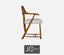 Jonathan Charles Dining Dining Chair Smokers Style in Mazo - Country Walnut House of Isabella UK