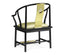 Jonathan Charles Dining Dining Chair with Arms Asian Fusion in Gold Silk House of Isabella UK