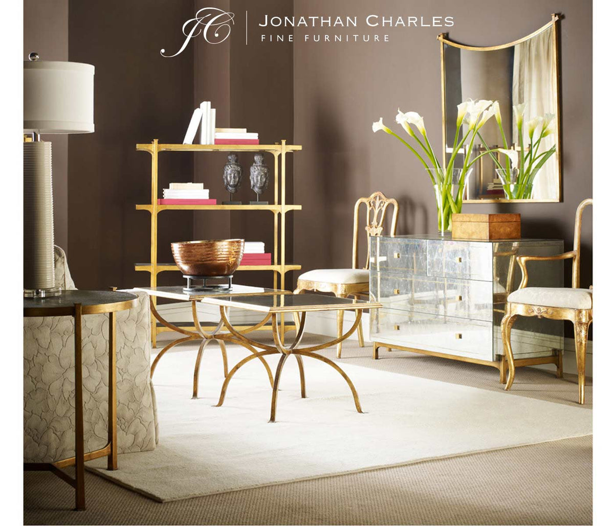 Jonathan Charles Dining Dining Chair with Arms Louis XV - Antwerp House of Isabella UK