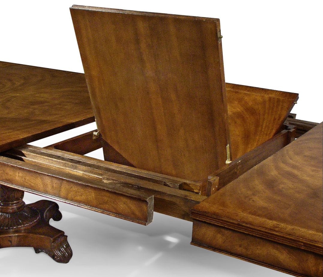 Jonathan Charles Dining Dining Table Monarch Triple Pedestal House of Isabella UK