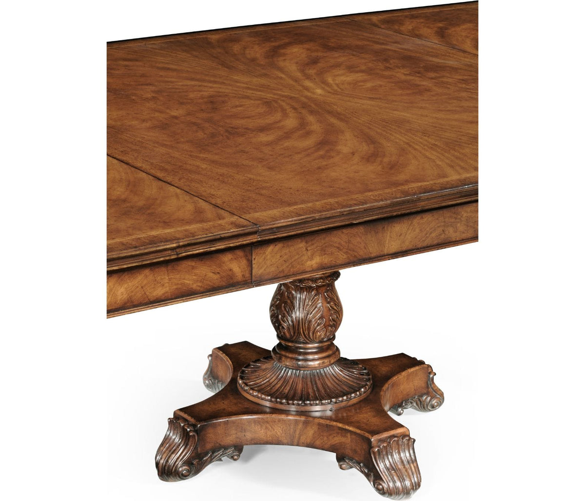 Jonathan Charles Dining Dining Table Monarch Triple Pedestal House of Isabella UK