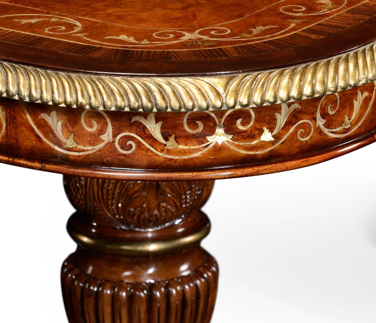 Jonathan Charles Dining Dining Table Mother of Pearl House of Isabella UK