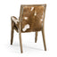 Jonathan Charles Dining Echo Canyon Leather and Hide Arm Dining Chair House of Isabella UK