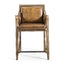 Jonathan Charles Dining Echo Canyon Leather and Hide Counter Stool House of Isabella UK