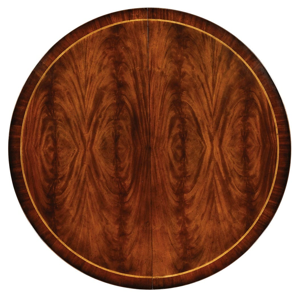 Jonathan Charles Dining Extending 54" Mahogany Dining Table 137-195cm House of Isabella UK