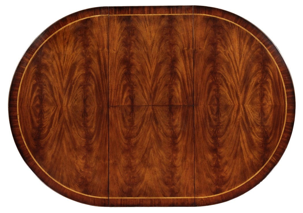 Jonathan Charles Dining Extending 54" Mahogany Dining Table 137-195cm House of Isabella UK