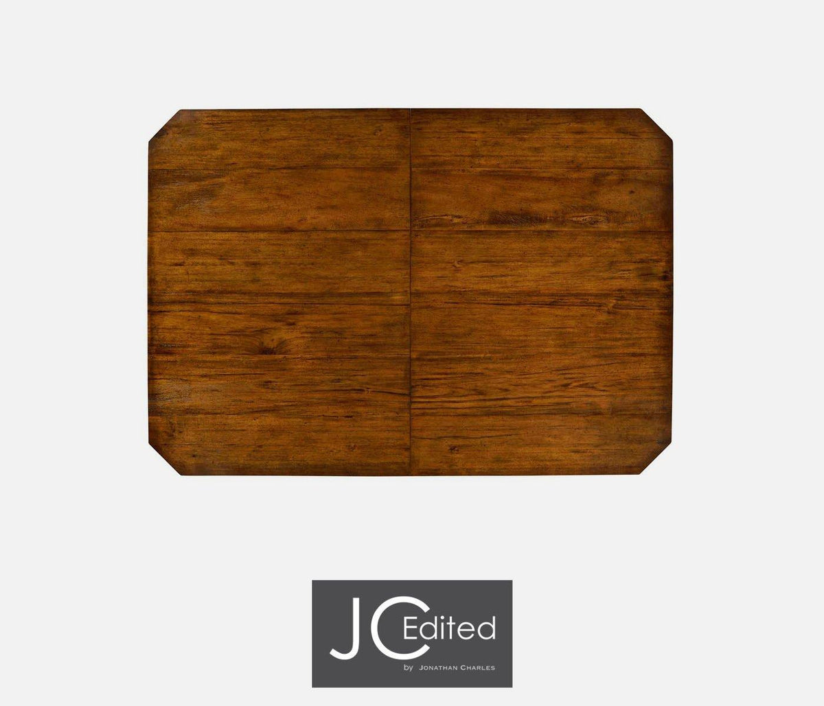 Jonathan Charles Dining Extending Dining Table Rustic - Country Walnut House of Isabella UK