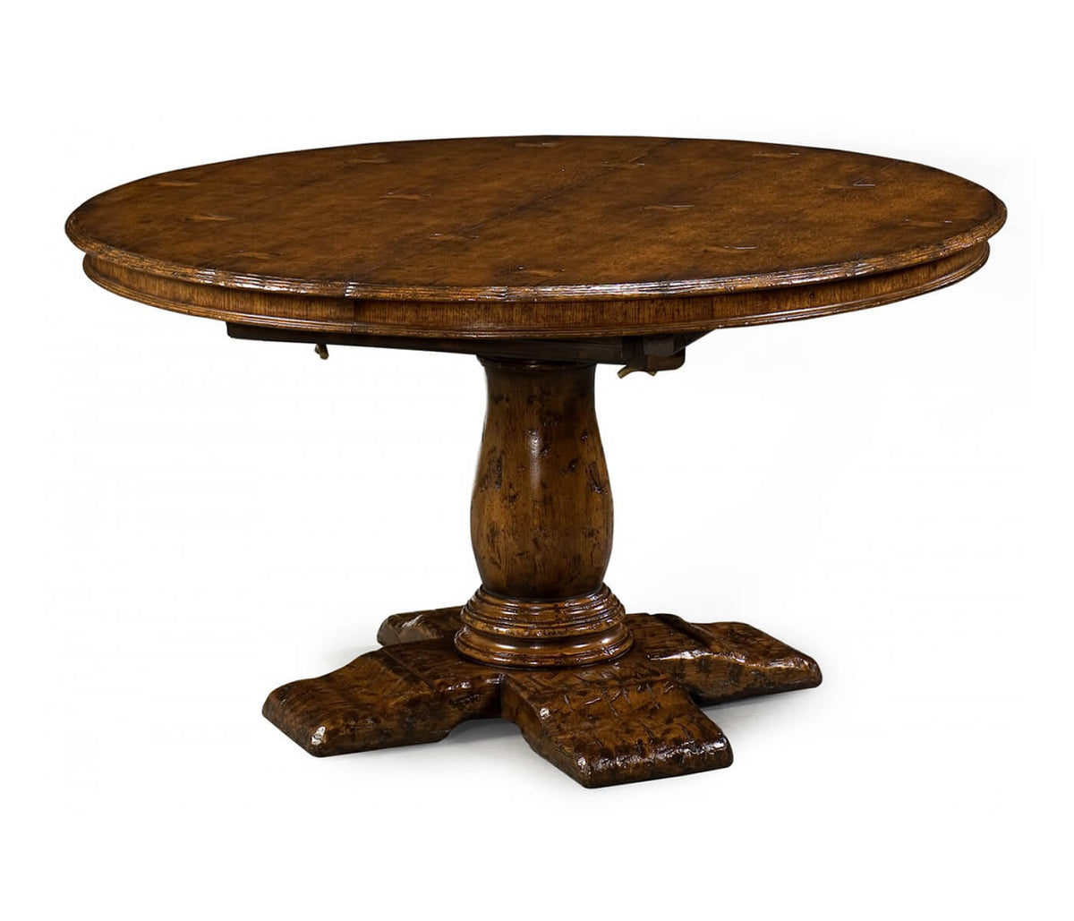 Jonathan Charles Dining Extending Tudor Oak Country Dining Table House of Isabella UK