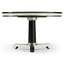 Jonathan Charles Dining Lacquered White Round Dining Table 122cm House of Isabella UK