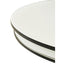 Jonathan Charles Dining Lacquered White Round Dining Table 122cm House of Isabella UK