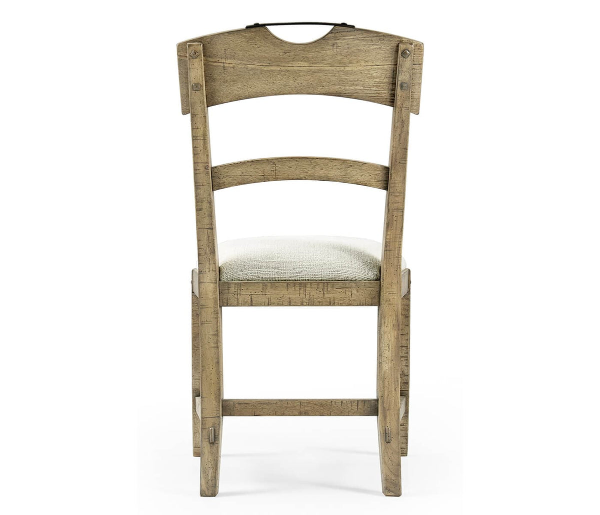 Jonathan Charles Dining Light Driftwood Dining Chair Rustic Planked - Shambala House of Isabella UK