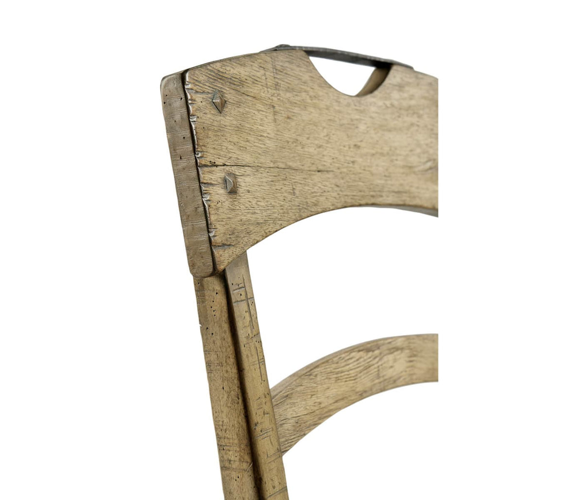 Jonathan Charles Dining Light Driftwood Dining Chair Rustic Planked - Shambala House of Isabella UK