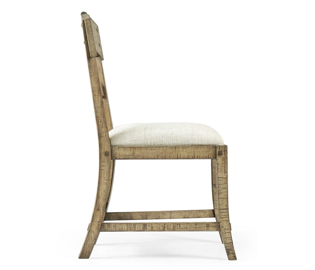 Jonathan Charles Dining Light Driftwood Dining Chair Rustic Planked - Shambala House of Isabella UK