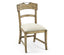 Jonathan Charles Dining Light Driftwood Dining Chair Rustic Planked - Shambala House of Isabella UK