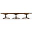 Jonathan Charles Dining Mahogany Triple Pedestal Extending Dining Table - 402.2 - 514.4cm House of Isabella UK