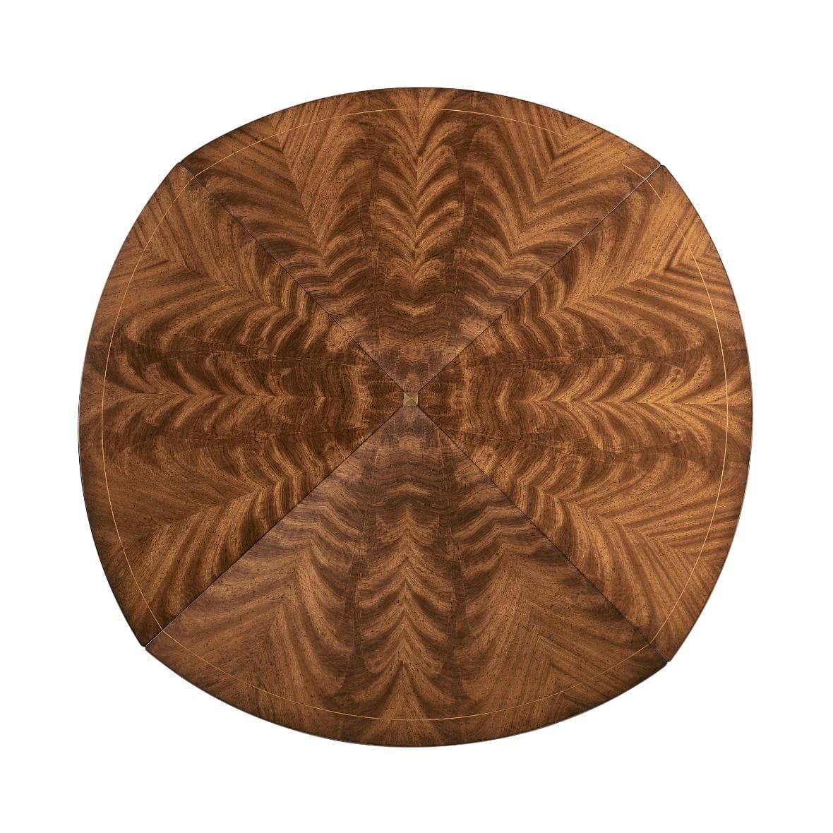 Jonathan Charles Dining Monarch Round Extending Dining Table - 150-187cm House of Isabella UK