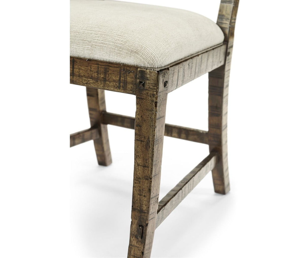 Jonathan Charles Dining Planked Dark Driftwood Dining Chair in Shambala House of Isabella UK