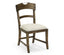 Jonathan Charles Dining Planked Dark Driftwood Dining Chair in Shambala House of Isabella UK