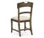 Jonathan Charles Dining Planked Dark Driftwood Dining Chair in Shambala House of Isabella UK