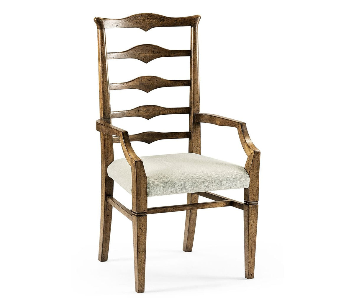Jonathan Charles Dining Pompano Ladderback Dining Armchair - Shambala House of Isabella UK