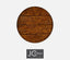 Jonathan Charles Dining Round Bistro Centre Table Rustic - Country Walnut House of Isabella UK