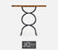 Jonathan Charles Dining Round Bistro Centre Table Rustic - Country Walnut House of Isabella UK
