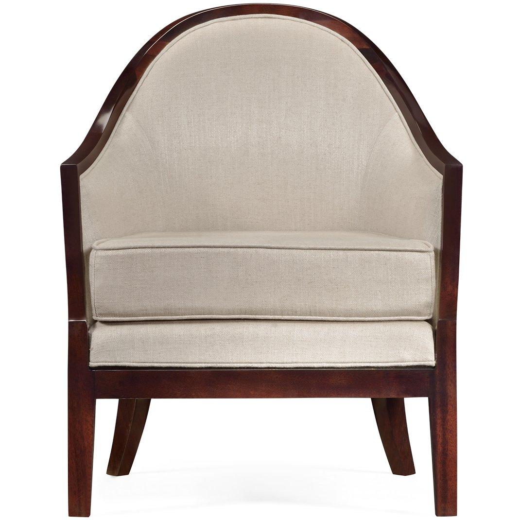 Jonathan Charles Dining Rounded Dining Chair Malaysian in Antwerp House of Isabella UK