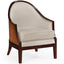 Jonathan Charles Dining Rounded Dining Chair Malaysian in Antwerp House of Isabella UK