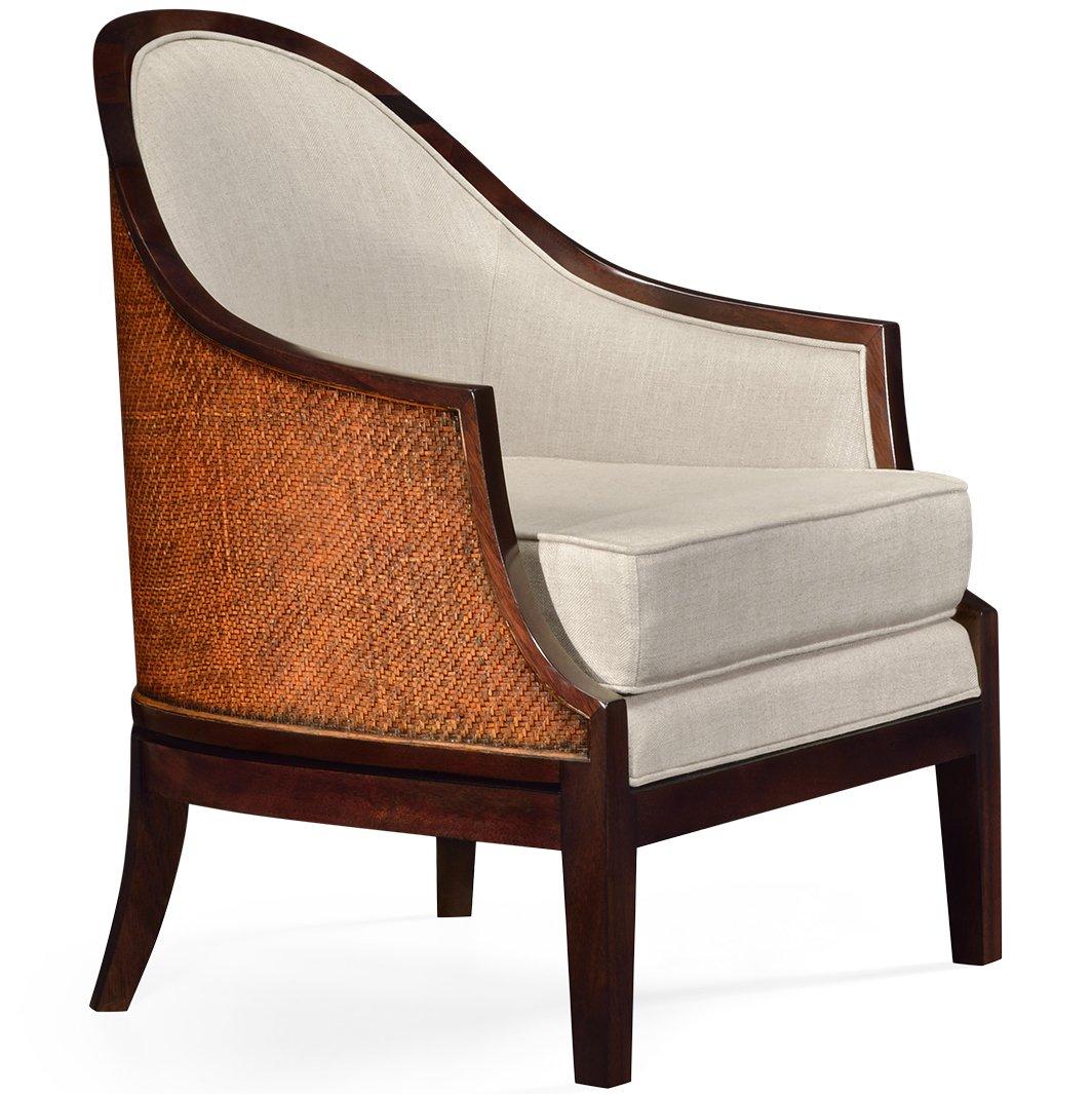 Jonathan Charles Dining Rounded Dining Chair Malaysian in Antwerp House of Isabella UK