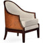 Jonathan Charles Dining Rounded Dining Chair Malaysian in Antwerp House of Isabella UK