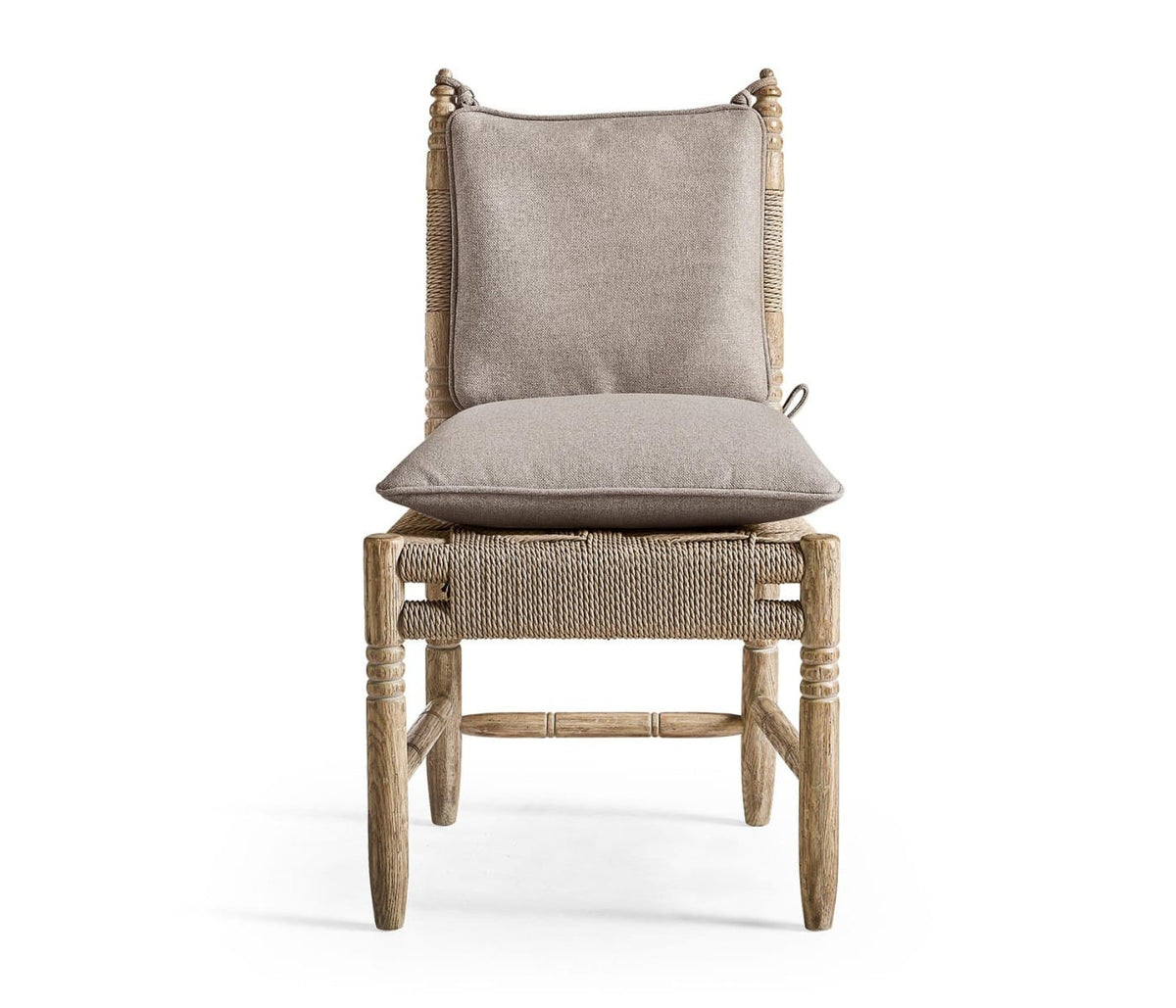 Jonathan Charles Dining Sagehill Rush Seat Side Dining Chair House of Isabella UK