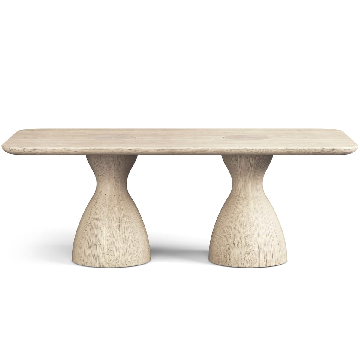 Jonathan Charles Dining Seamount Rectangular Dining Table 218cm House of Isabella UK