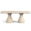 Jonathan Charles Dining Seamount Rectangular Dining Table 218cm House of Isabella UK