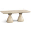 Jonathan Charles Dining Seamount Rectangular Dining Table 218cm House of Isabella UK