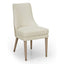 Jonathan Charles Dining Shoal Linen Upholstered Dining Chair House of Isabella UK