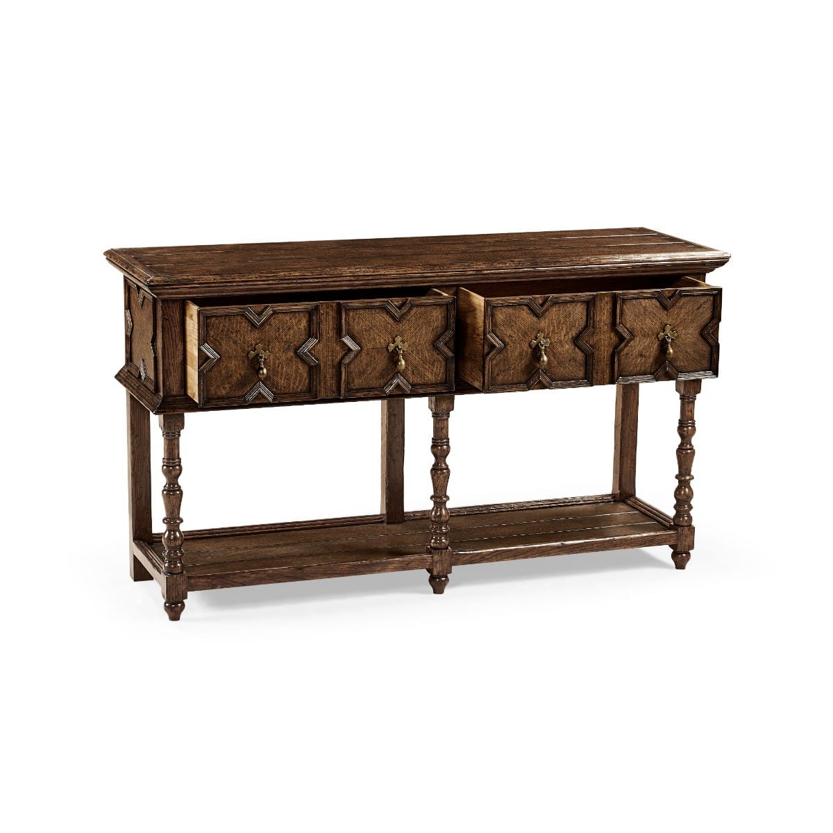 Jonathan Charles Dining Sideboard Tudor - Dark Oak House of Isabella UK