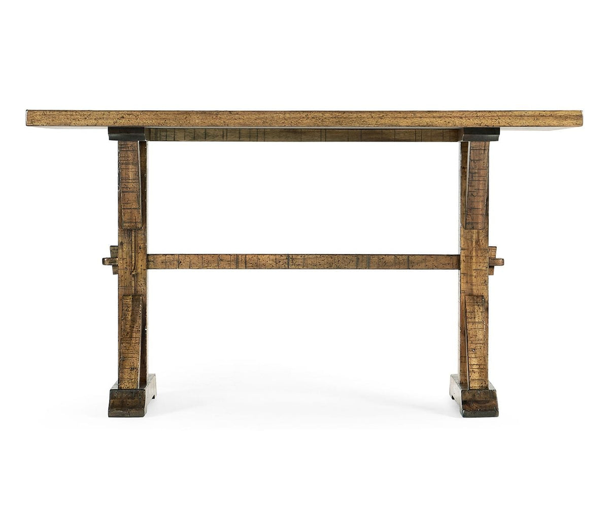 Jonathan Charles Dining Small Dining Table Rustic in Medium Driftwood House of Isabella UK
