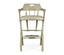 Jonathan Charles Dining Smokers Style Grey Oak Bar Stool in Leather House of Isabella UK