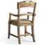Jonathan Charles Dining Stone Ridge Leather Dining Arm Chair Light House of Isabella UK