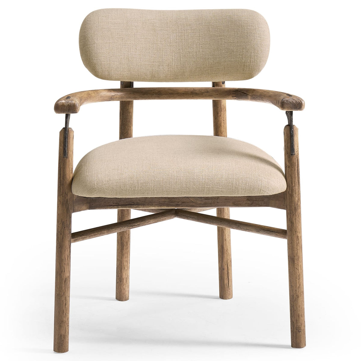 Jonathan Charles Dining Stone Ridge Upholstered Dining Arm Chair House of Isabella UK