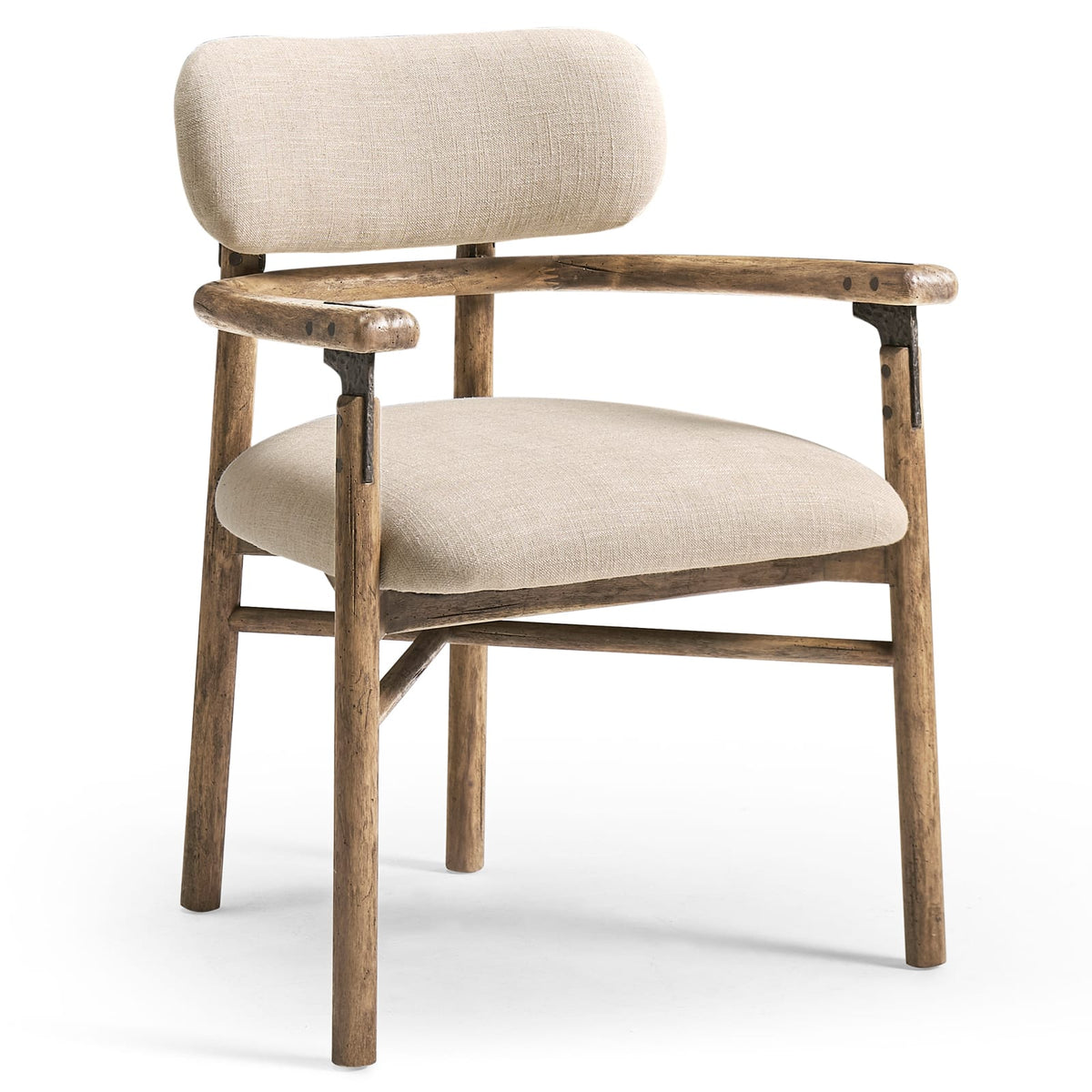 Jonathan Charles Dining Stone Ridge Upholstered Dining Arm Chair House of Isabella UK