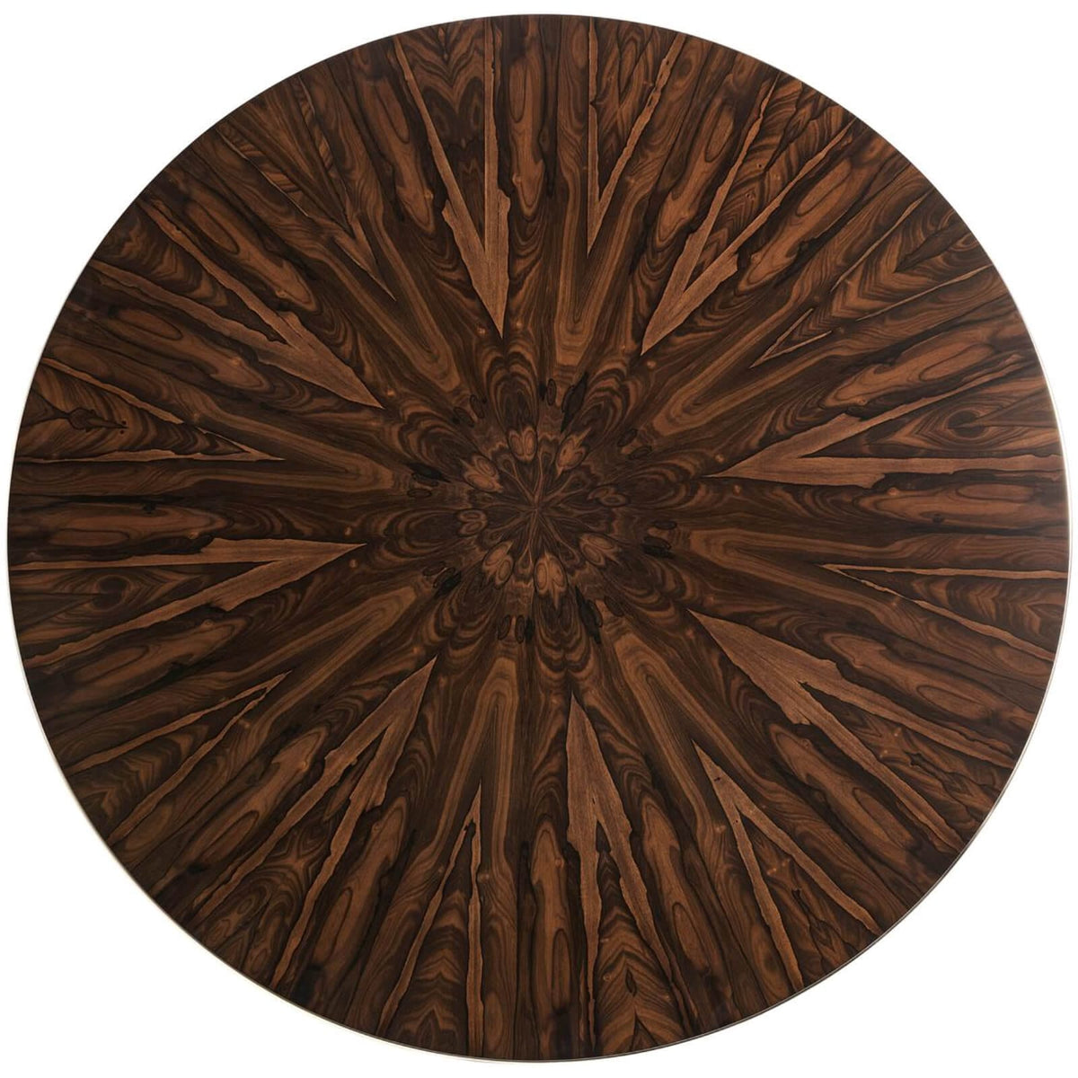 Jonathan Charles Dining Terra Ziricote Round Dining Table - 152cm House of Isabella UK