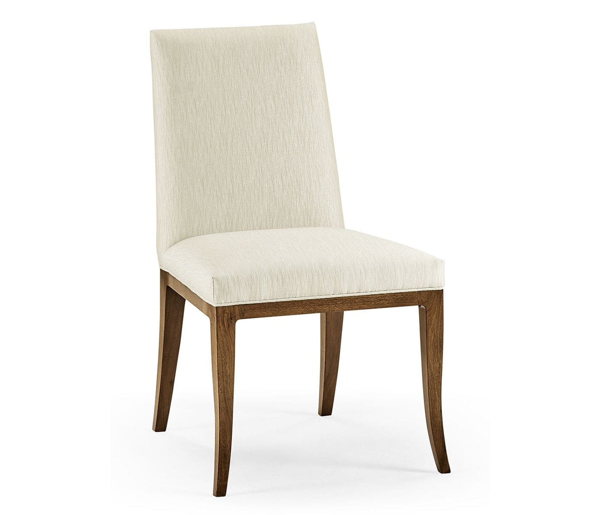 Jonathan Charles Dining Toulouse Upholstered Walnut Dining Chair - Castaway House of Isabella UK