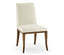 Jonathan Charles Dining Toulouse Upholstered Walnut Dining Chair - Castaway House of Isabella UK