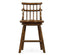 Jonathan Charles Dining Tudor Oak Rustic Bar Stool House of Isabella UK